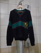 Sweter wełniany XL wełna bluza hoodie kangurka longsleeve crewneck koszulka