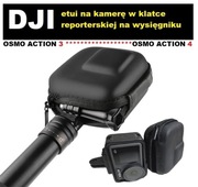 ETUI DJI OSMO ACTION 3/4 w klatce na wysięgniku