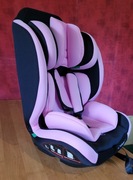 FOTELIK SAMOCHODOWY DLA DZIECKA KIDIZ RÓŻOWY 9-36 Kg REGULOWANY 1-12 LAT