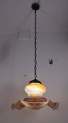 Lampa wisząca Włochy projekt Dino Martens Aureliano Toso szkło Murano