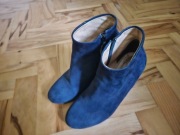 Botki, kozaki skórzane Ryłko roz. 39