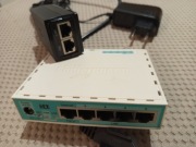MikroTik hEX, RB750Gr3, router, 5xGE, PoE, USB, microSD, zasilacz