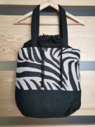 Torba shopper Handmade zebra 