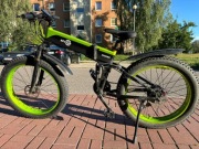 Jednośladowy pojazd elektryczny Bezior x1500 składany FatBike