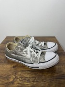 Srebrne buty tenisówki trampki Converse r. 37,5
