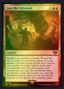 Karta MtG - Hew the Entwood (136) * FOIL * - The Lord of the Rings: (LTR)