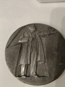Rosja,ZSRR medal Lenina z 1917r 80mm.7mm.282,67g.stan 2