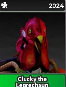 STK Roblox Survive the killer clucky the leprechaun 