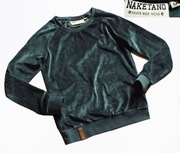 Naketano ładna welurowa bluza r.M