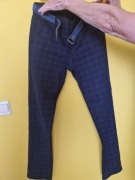 Spodnie męskie granatowe – szczupły fason – idealne na wzrost 170 cm