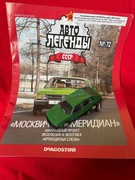 Moskwicz S1 "Meredian" skala 1:43 + gazetka