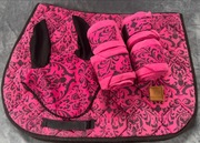 Czaprak,owijki i nauszniki komplet dotibel full