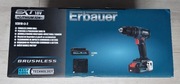 Erbauer 18V accu 2.0Ah Bezszczotkowa wiertarko - wkrętarka z udarem, NOWA