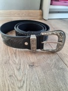 Pasek vintage ozdobna klamra