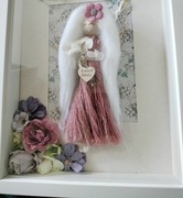 Anioł Stróż w ramce – rękodzieło, dekoracja z duszą 