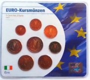 IRLANDIA 2002  ZESTAW 1 CENT - 2 EURO  MENNICZE  !!!!!!!!