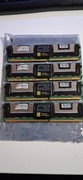 Ram ecc Kingston KVR KVR667D2D4F5/2G 2GB 2RX4PC2 55300F kpl. 4szt 8Gb