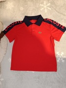 Koszulka polo dziecięca Lacoste 140 czerwona