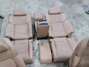 BMW F01 F02 komfort fotele kanapa ruda skóra grzane, wentyl i masaże 