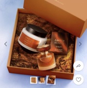 Nowy zestaw Amber Elixir woda perfumowana 50ml +krem 250ml Oriflame 