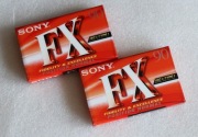 NOS Kaseta magnetofonowa Sony FX90 C-90FX1D zafoliowana