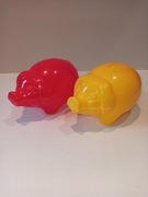 Świnka skarbonka vintage Martin Fuchs Niemcy zestaw stara zabawka komplet 