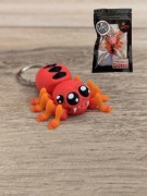 Breloczek Pająka 3D - Brelok Druk3d fidget Keychain mixGadzet