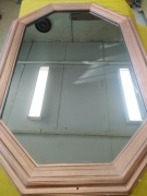 lustro 100x60 drewniana rama