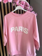 Przpiekna bluza cukierkowy róż Paris 