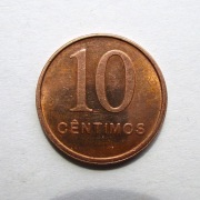 10 Centimos 1999 r.  Angola