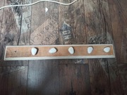 Wieszak nowy drewniany