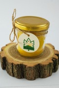 Świeca z wosku pszczelego w słoiczku 120 ml