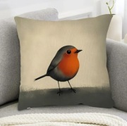 Poszewka na poduszkę rudzik 45x45cm