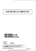 Instrukcja obsługi Kobelco SK 300 LC - 10, SK 300 NLC - 10 PL