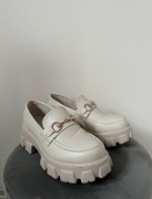 Mokasyny DeeZee jasnobeżowe