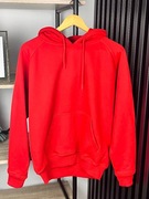 Czerwona bluza męska z kapturem Urban Classics S 