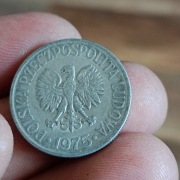 Sprzedam 50 gr 1975 bez znaku mennicy