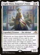 Karta MtG -  Light-Paws, Emperor's Voice - Kamigawa: Neon Dynasty (NEO)