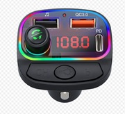 Transmiter FM MP3 Bluetooth z szybką ładowarką 2xUSB