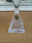 Trójkątna karafka / flakon na perfumy BARI – styl Art Deco, Włochy