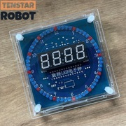 Zestaw do samodzielnego montażu i nauki lutowania: zegar/termometr 8051