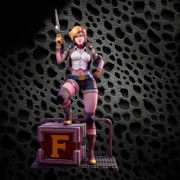 Figurka druk 3D żywica " Eri - F190 "- 120 mm