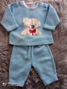 Komplet chłopięcy polarowy,komplet dresowy 68