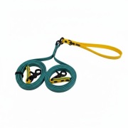 Smycz dla 2 psów z krętlikiem HEXA 2x 1,5m 16mm - średnie psy