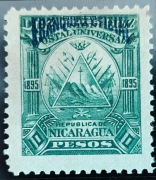 Znaczek pocztowy - Nikaragua - 1885r.