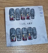 Press on nails Rękodzieło - widok zimą. Rozmiar M.