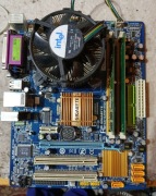 Zestaw płyta główna G31M-ES2L + procesor + pamieci