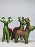 Zestaw Świątecznych Reniferów (Boże Narodzenie)