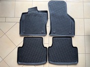 DYWANIKI GUMOWE PRZÓD+TYŁ SKODA OCTAVIA 3 III KOMPLET ORYGINAŁ 5E1061550