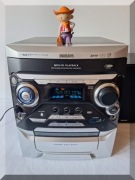 PHILIPS FWM377  3w1 WIEŻA, CD-Audio, Radio, Tape, VFD Display, RDS, MP3